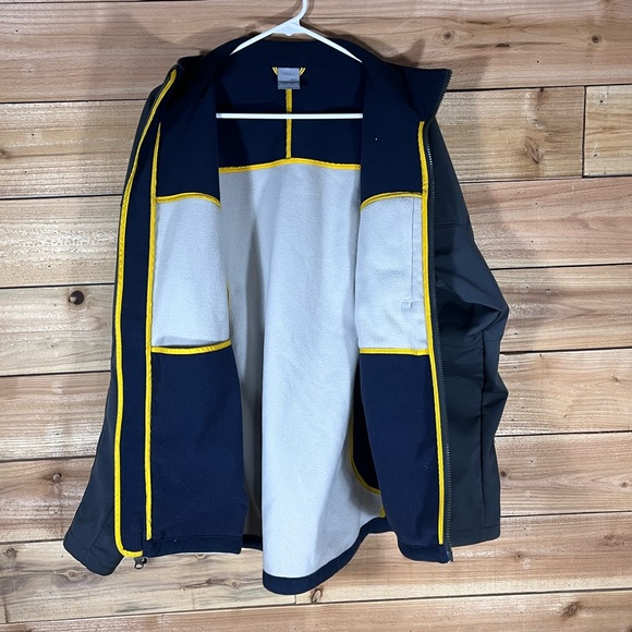 Nike Fleece & Soft Shell Jacket, Mens L, Grey / Blue - Picture 5 of 8